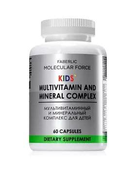 Biologiki taydan isjen iymit gosundysy cagalar ucin kop witamin we mineral toplum ''Molecular Force'' 60 kapsula