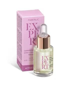 "Expert Aloe + Gialuron turşusy" 3% ýüz serumy 14017