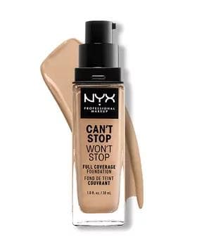 Tonal krem - NYX Professional Makeup Can't Stop Won't Stop Full Coverage Foundation TRUE BEIGE