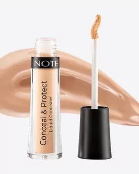 Жидкий маскирующий консилер - Note Conceal & Protect Liquid Concealer №08