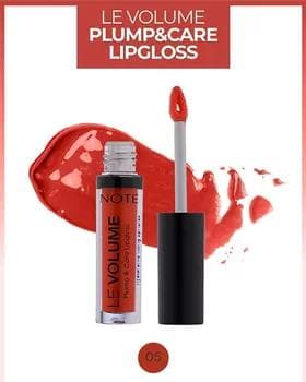 Блеск для губ - Note Le Volume Plump & Care Lipgloss №05