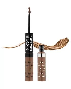 Tint gaş üçin - Note Brow Addict Tint & Shaping Gel №01