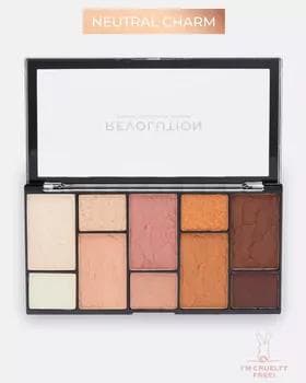 Ten palitra - Revolution Dimension Eyehadow Palette NEUTRAL