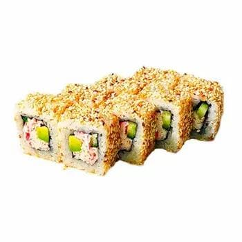 Калифорния с крабом и кунжутом 8 штук