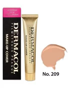 Тональный крем - Dermacol Make-up Cover Foundation №209