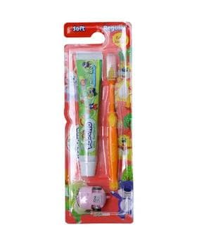 Çaga diş pasta+şýotka KODOMO SOFT ZIG-ZAG