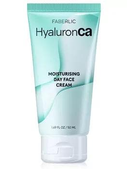 Nemlendiriji ýüz üçin gündizki krem Faberlic HyaluronCa 2817, 50 ml