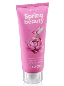 Iýmitlendiriji el kremi «Pion» Spring Beauty Faberlic 3999, 75 ml