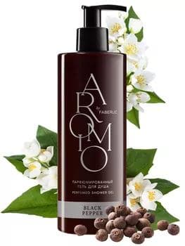 Black Pepper parfum duş geli Faberlic 2004, 400 ml