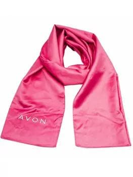 Zenanlar üçin AVON Ýüpek şarf gülgüne reňkli