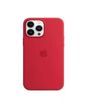 iPhone 13 Pro Max Silicone Case Gyzyl Daş