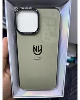 Iphone 13 pro Max NY metal ring protection case