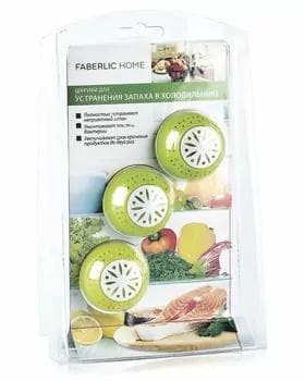 Шарики для устранения запаха в холодильнике Faberlic 11160