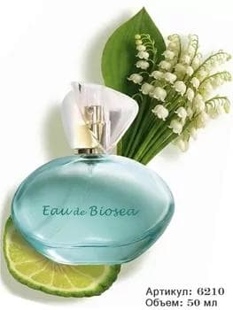 Eau de Biosea Toilette zenanlar üçin, 6210, 50 ml