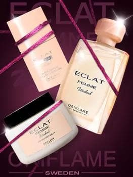 Zenanlar üçin sowgat toplumy Oriflame "Eclat Femme Weekend"