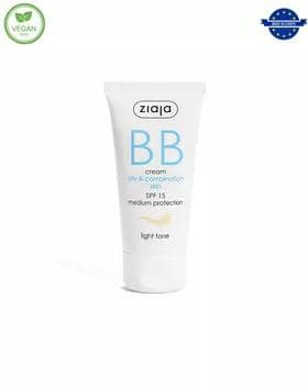BB ýagly, kombinasiýa deri üçin krem ​​ýeňil ton spf15 50 ml