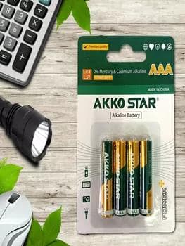 Batareý Akko Star LR03/4B AAA 1.5 V