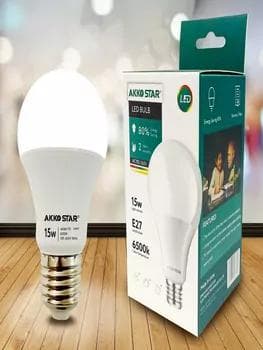 Lampa Akko Star 15W E27 6500k