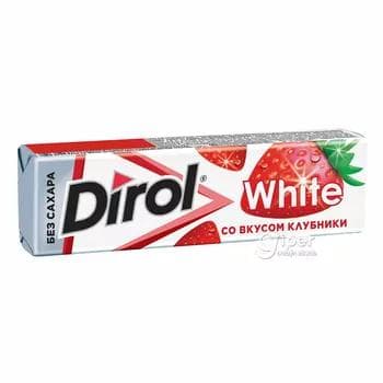Sakgyç Dirol White ýertudana tagamly 13.6 gr