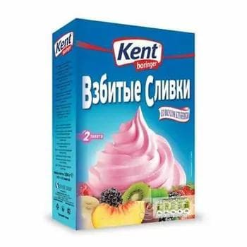 Çişirilen gaýmak ýertudana tagamly "Krem Şanti" Kent Boringer, 150 gr