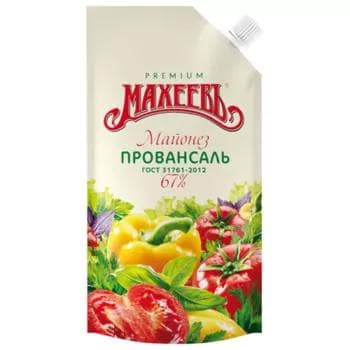 "Махеевъ" maýonez "Провансаль" klassiki 67%, 190 ml
