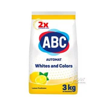 Kir ýuwujy soda ABC Limon täzeligi, 3 kg