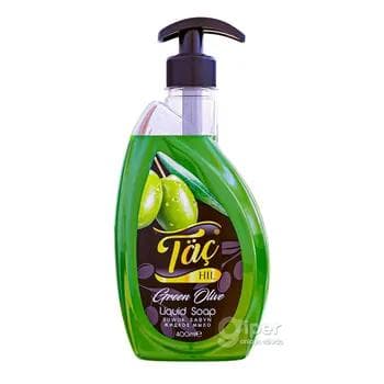 Suwuk sabyn Täç Hil "Ýaşyl zeýtun", 400 ml