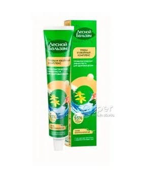 Diş pastasy Лесной бальзам, Intensiw gorag 50+, ary ýelimi we zweroboý, 75 ml