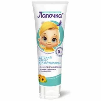 Çagalar üçin krem "Лапочка" D-pantenolly, 75 ml