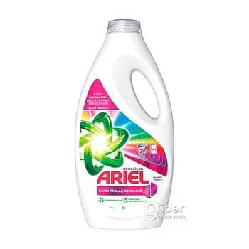 Kir ýuwujy gel Ariel ak reňkli eşikler üçin (automat), 1.595 lt