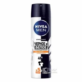 Antiperspirant NIVEA MEN Gara we Akda görünmeýär Extra spreý, 150 ml