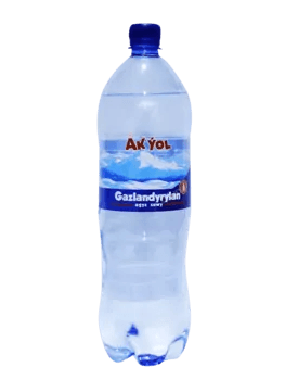 Gazlandyrylan agyz suwy "Ak ýol", 1.5 lt