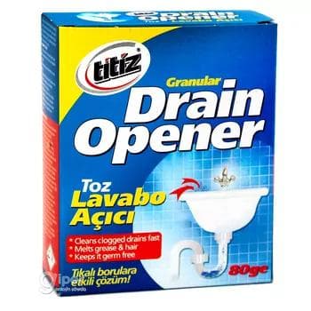 Titiz zibil turbalary arassalaýjy serişde, 80 gr