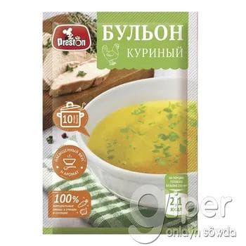 Bulýon towuk et tagamly "Preston" 100 gr