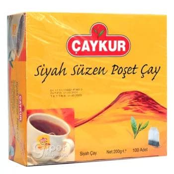 Gara çaý  "Çaýkur" haltajykly, 200 gr (100 sany)