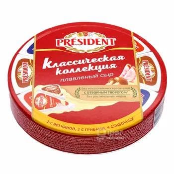 Ereme peýnir President "Классическая коллекция" 45%, 140 gr