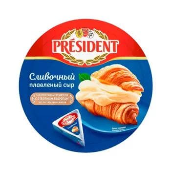 Ereme peýnir President "Сливочный" 45%, 140 gr