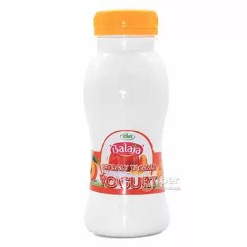 Suwuk ýogurt "Elin" şetdaly mürepbeli süýtli ýarym ýagly, 200 gr
