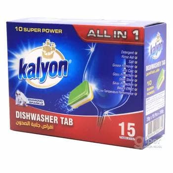 Kalyon вкладка для посудомоечной машины, (20 гx15шт) 300 г