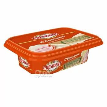 Ereme peýnir President "Wetçinaly" 45%, 200 gr