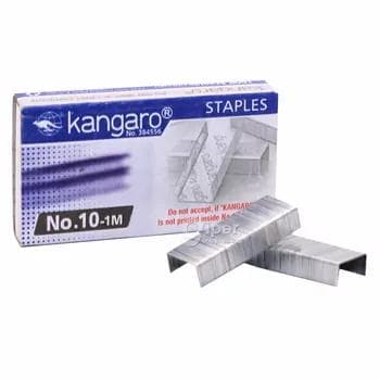 Stepler üçin skoba №10 Kangaro polat, 1000 sany