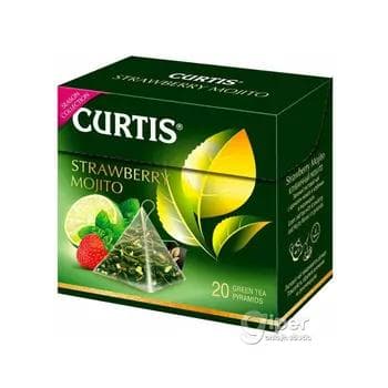 Gök çaý Curtis "Ýertudanaly mohito" piramida haltajykly, 18 sany, 34 gr