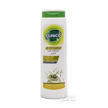 Şampun Clinico gury we zeper ýeten saçlar üçin, 600 ml