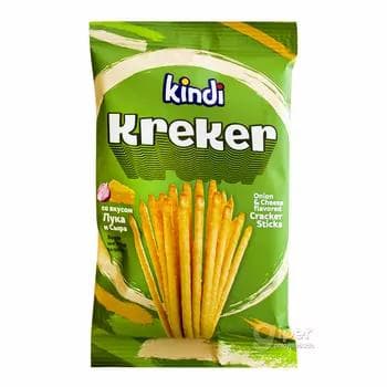 Крекер "kindi" со вкусом лука и сыра, 30 г