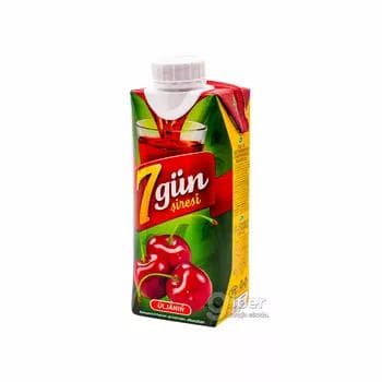"7 gün" сок вишневый, 0.33 л