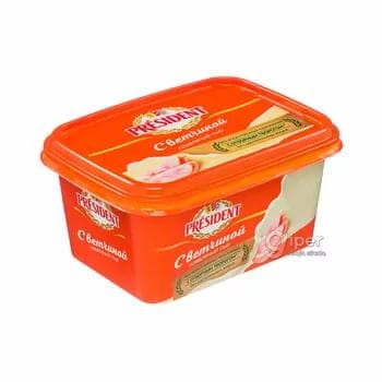 Ereme peýnir President "Wetçinaly" 45%, 400 gr