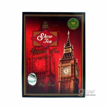 Gara çaý Shere Tea English Tea №1 Big Leaf atym çaý, 100 gr