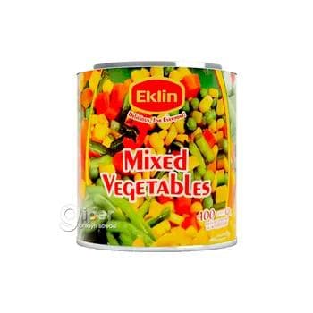 Konserwirlenen garyşyk gök-önümler "Eklin", 400 gr