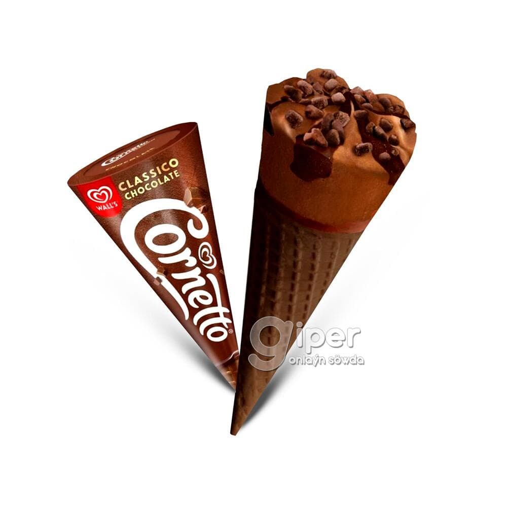 Doňdurma Cornetto "Classico" şokoladly 125 ml