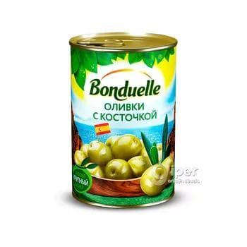 Оливки с косточкой "Bonduelle", 300 г